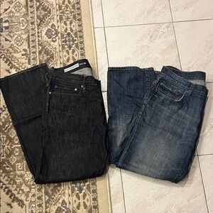 GAP Men's Dark and Medium Wash Jeans